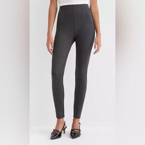 LOFT Women's Heather Pointe Gray Leggings